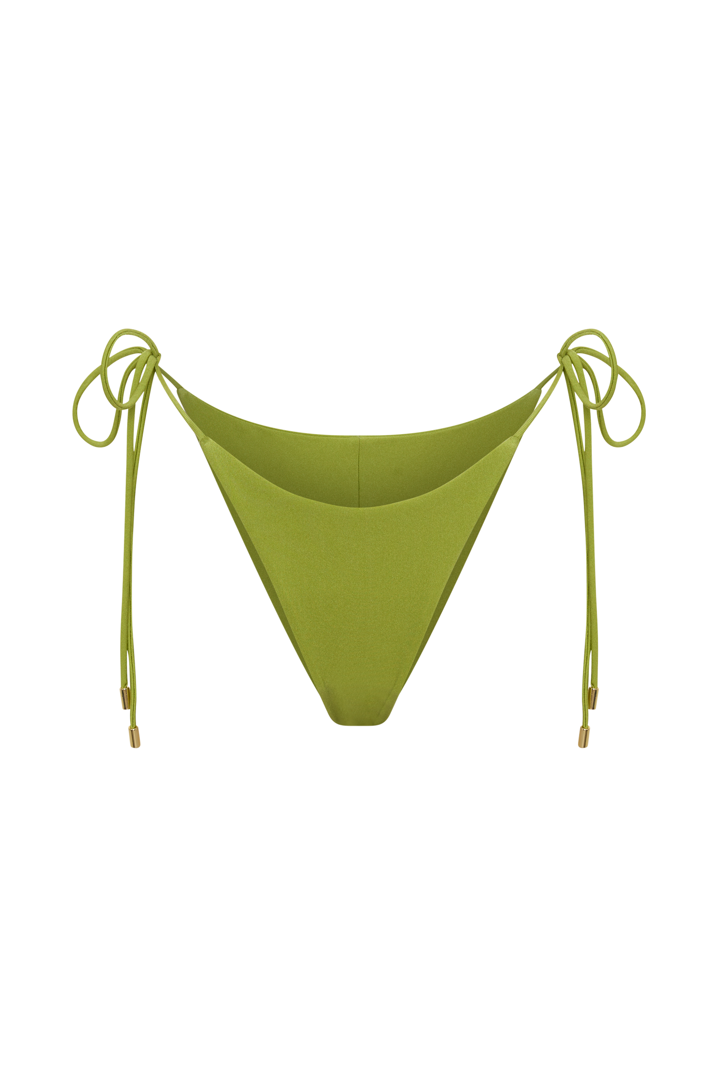 Blossom Side Tie Bikini Bottom - Green