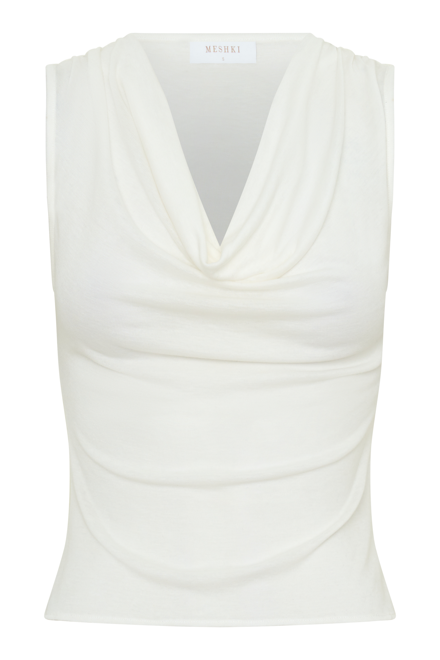 Ciaran Sleeveless Sheer Top - Ivory