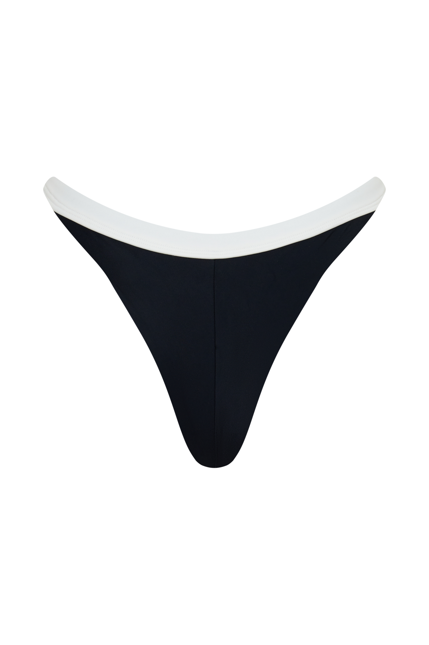 Isla Brazilian Bikini Bottom - Black/White