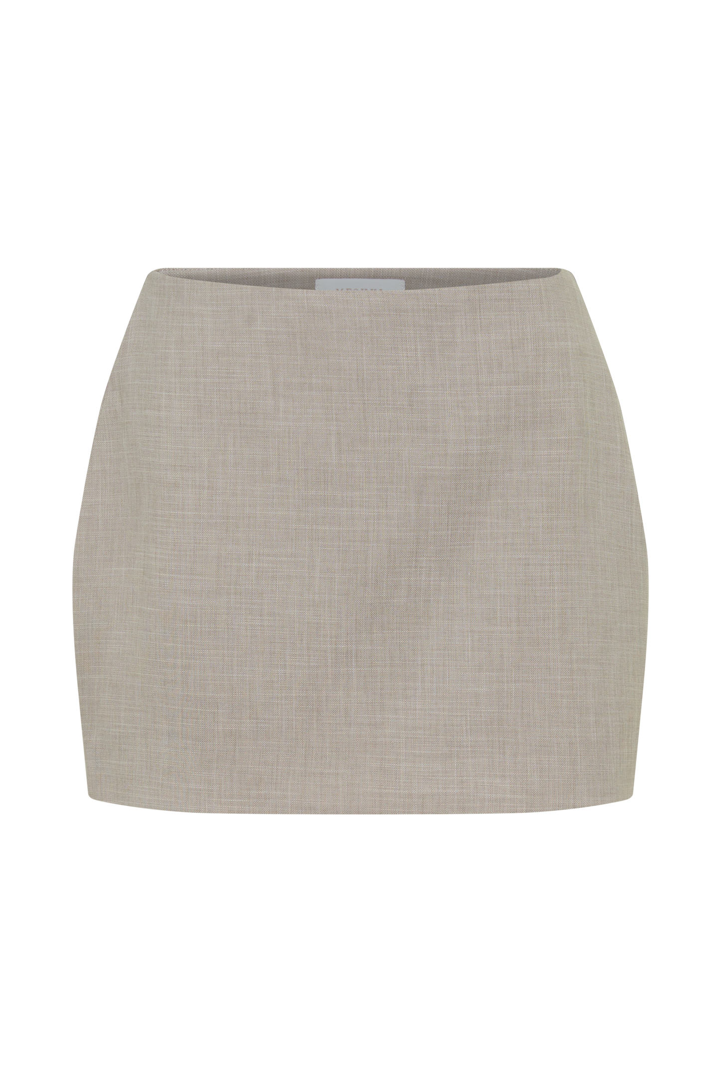 Laila Suiting Mini Skirt - Grey