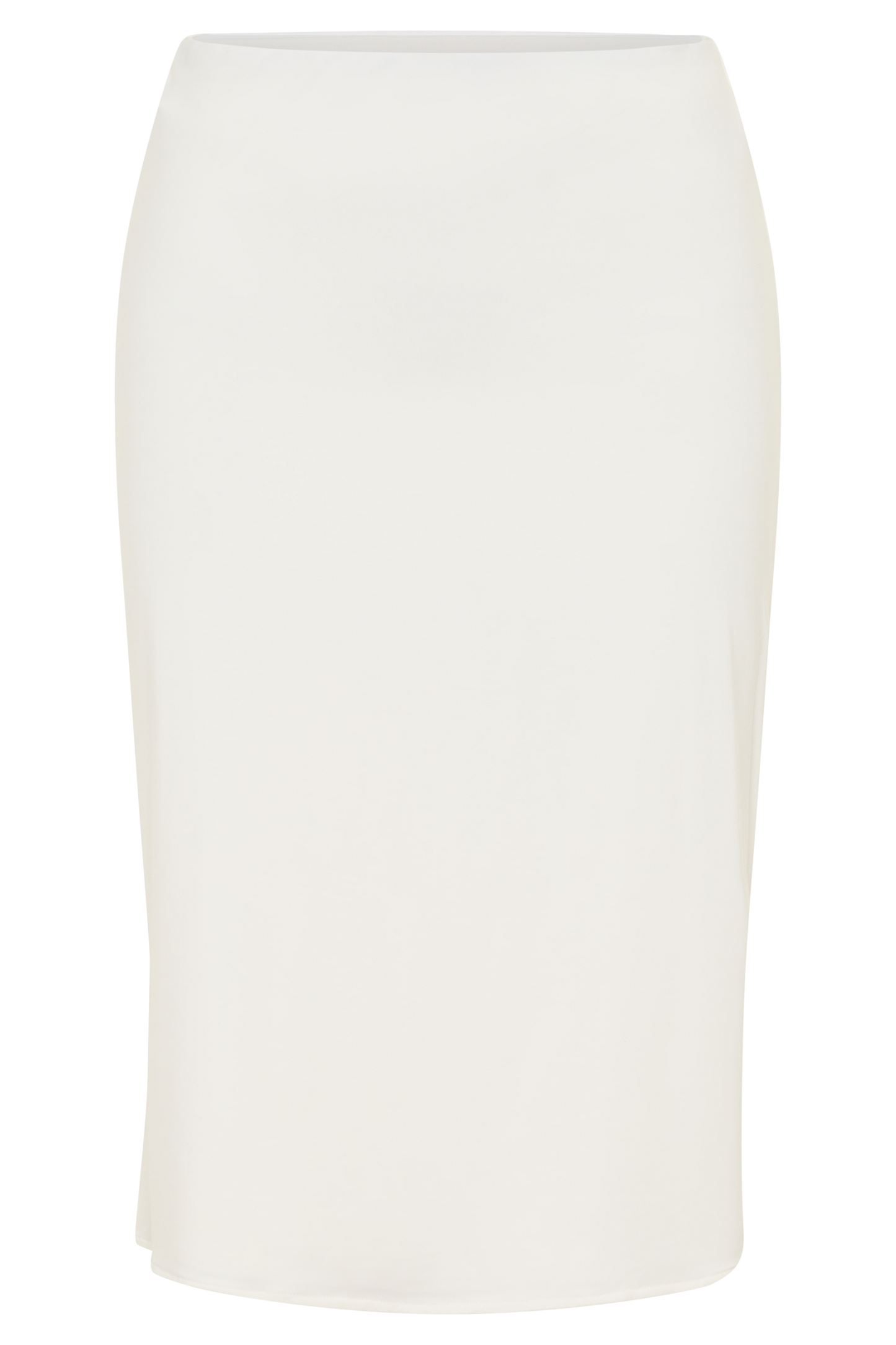 Greer Knee Length Skirt - White