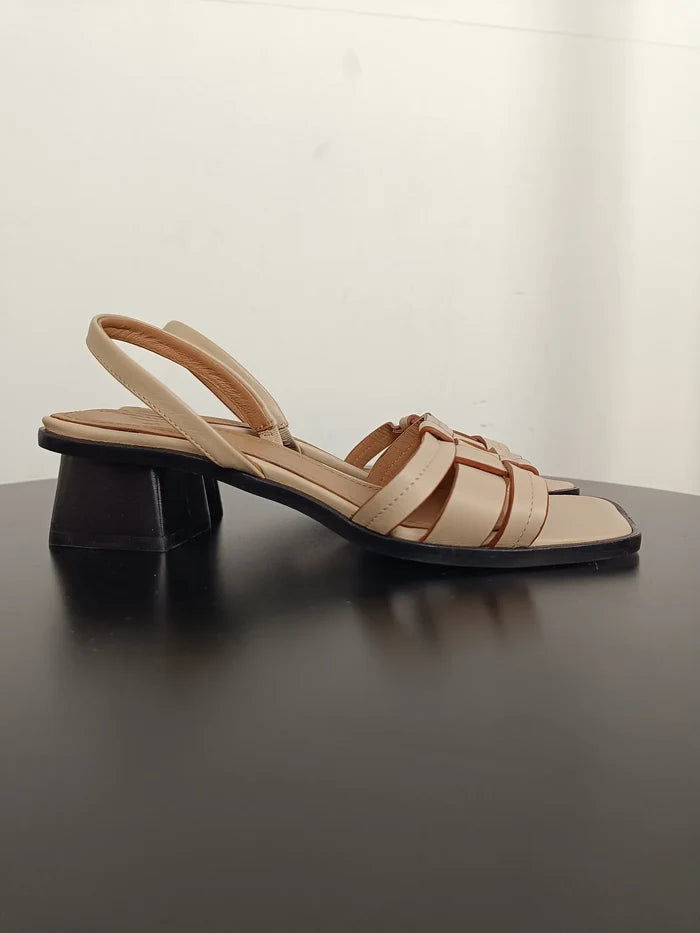 Flattered Freja-skinnsandaler NWOT