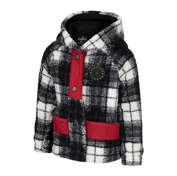 PORTLAND THORNS FC TODDLER LONG SLEEVE SHERPA JACKET