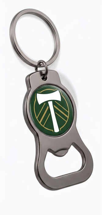 PORTLAND TIMBERS FC BOTTLE OPENER KEY RING
