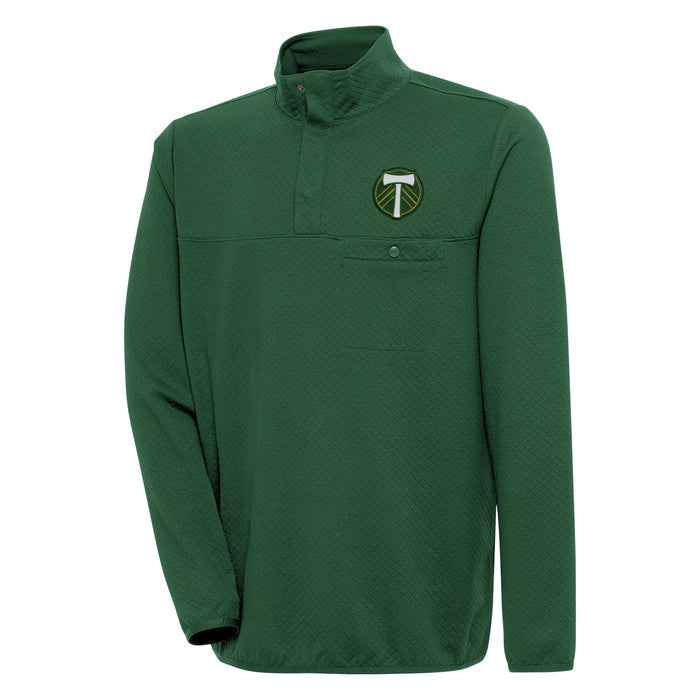 PORTLAND TIMBERS FC MEN'S LONG SLEEVE STEAMER PULLOVER
