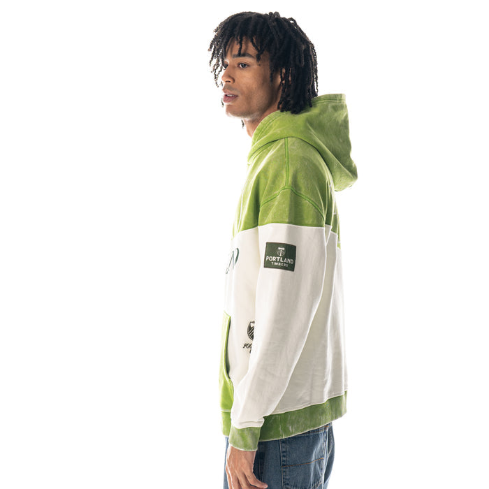 PORTLAND TIMBERS FC MEN'S SPLIT HOODIE