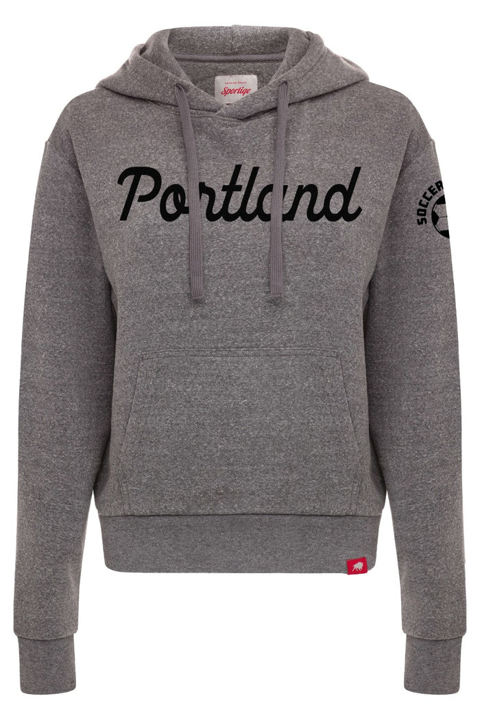PTFC AUTHENTICS LADIES LONG SLEEVE PULLOVER HOODIE