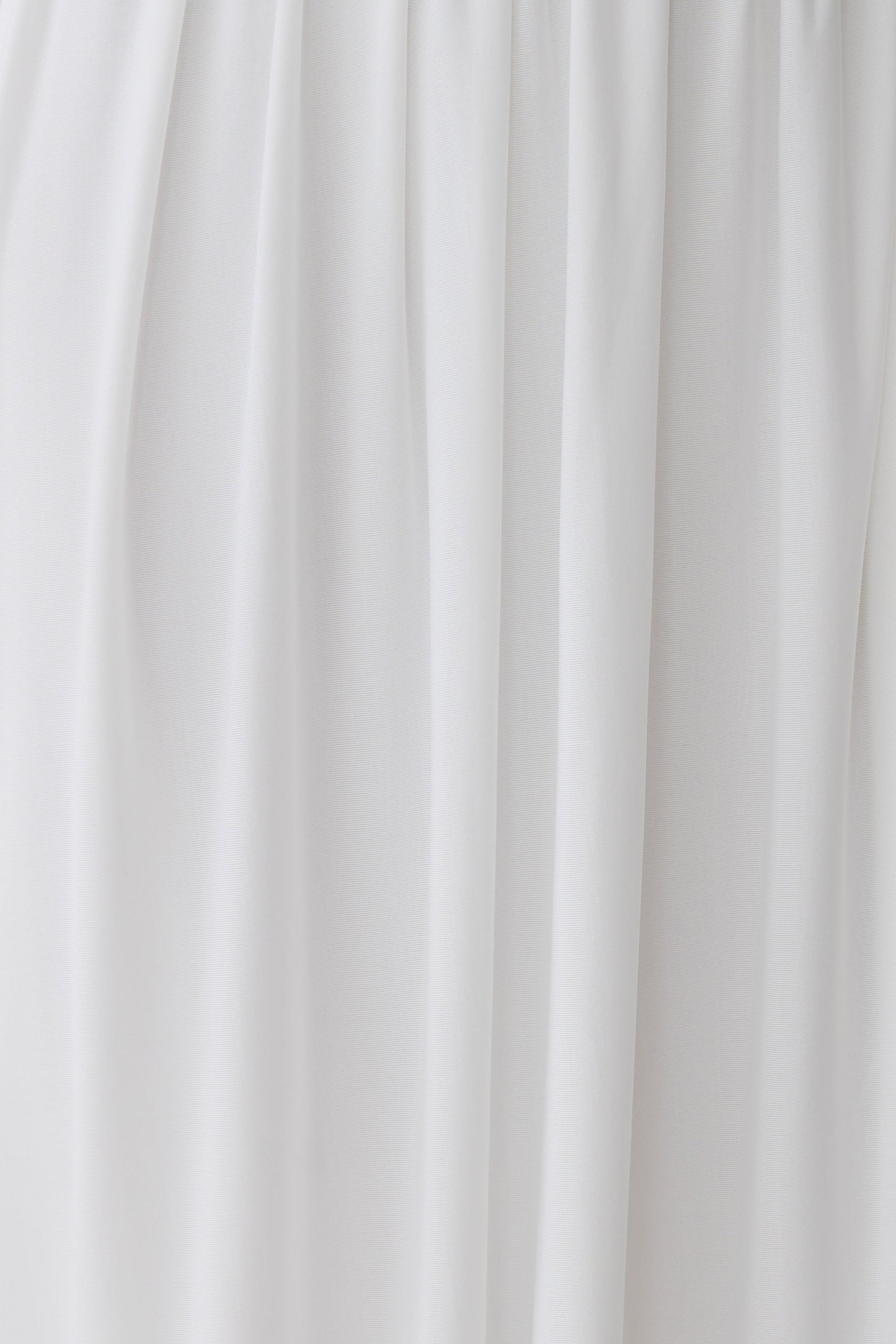 Banks Bubble Hem Midi Skirt - White