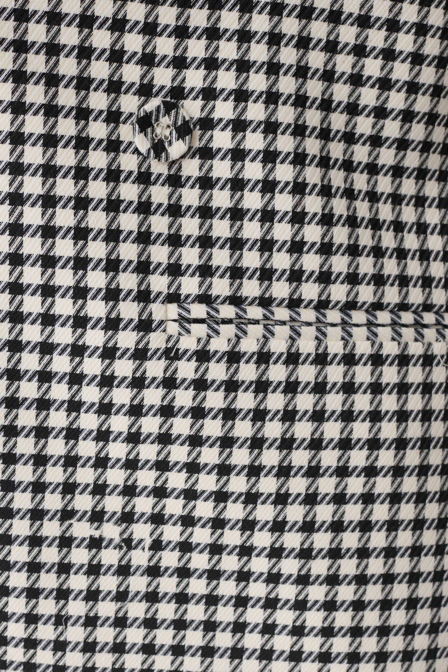 Darcie Drop Shoulder Suiting Blazer - Houndstooth