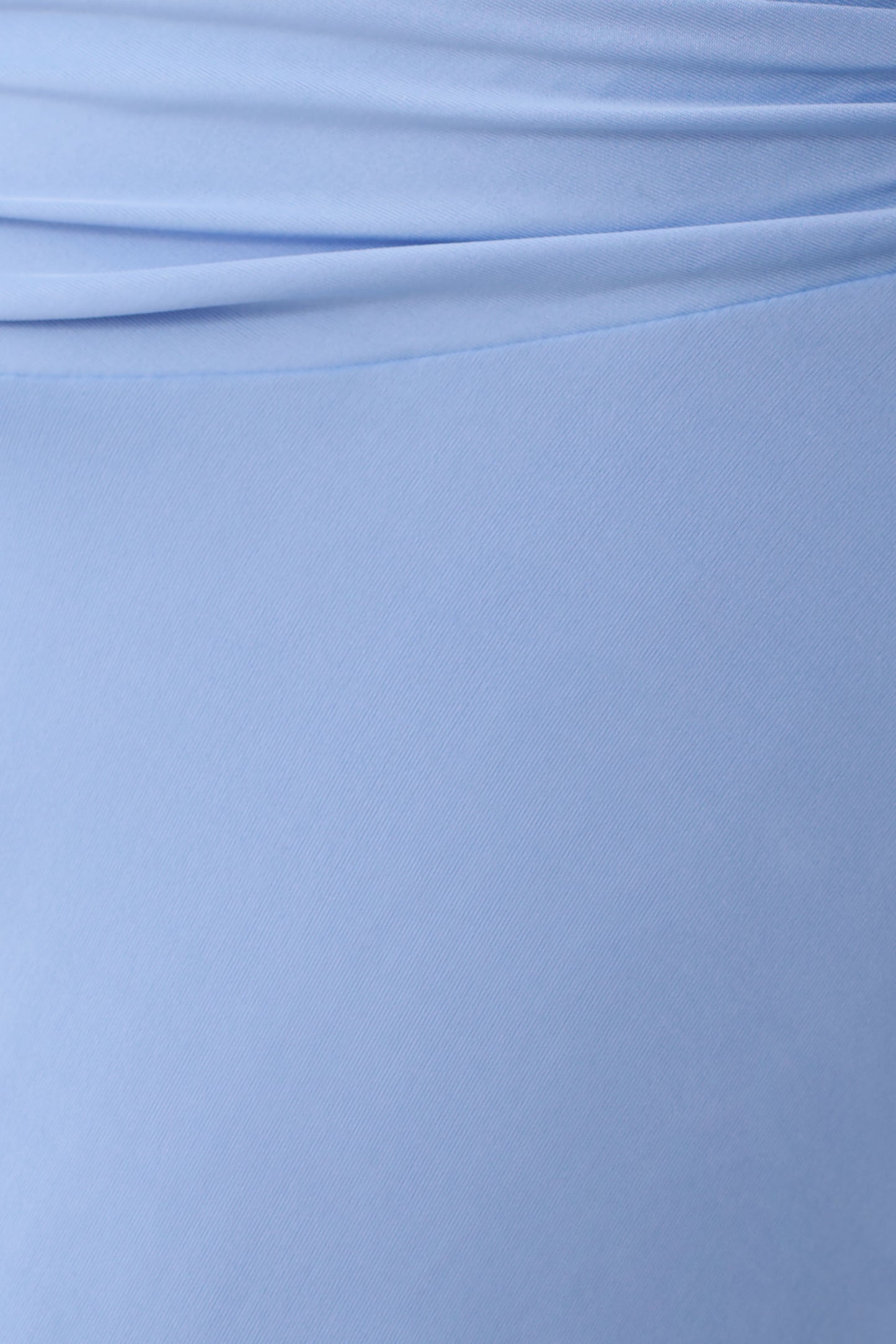 Luu Slinky Midi Skirt - Sea Blue