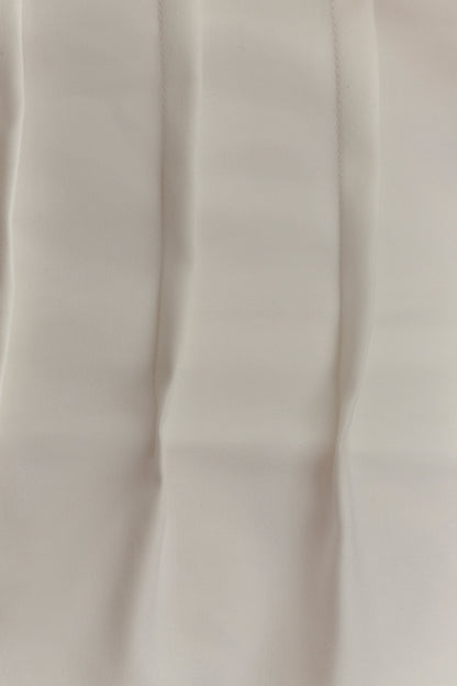 Debbie One Shoulder Bubble Top - White