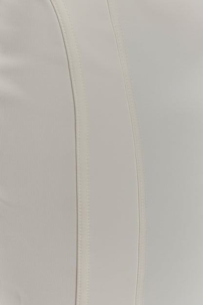 Alma High Waist Maxi Skirt - White