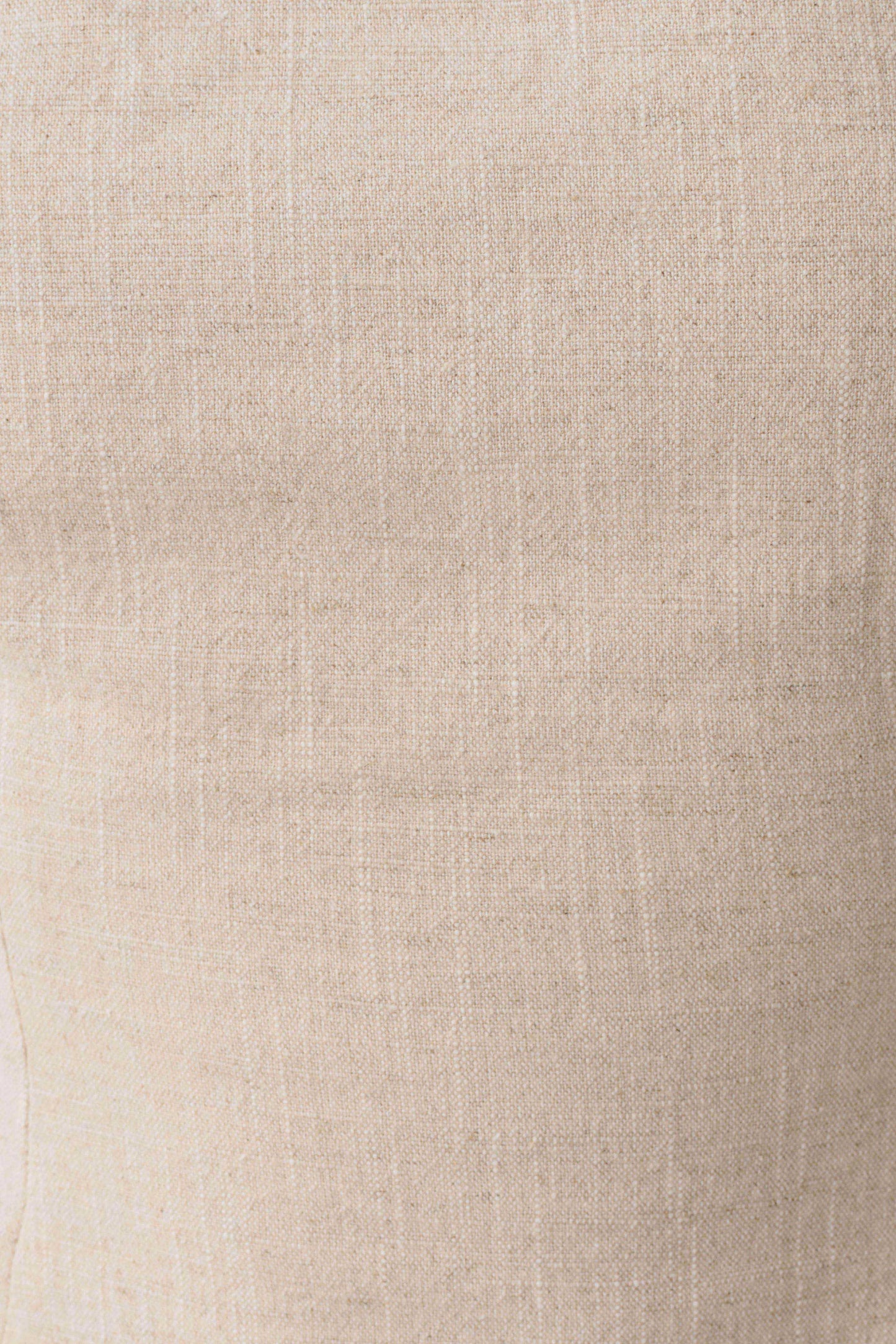 Annie Strapless Tie Back Linen Top - Natural