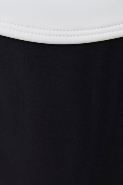 Isla Brazilian Bikini Bottom - Black/White