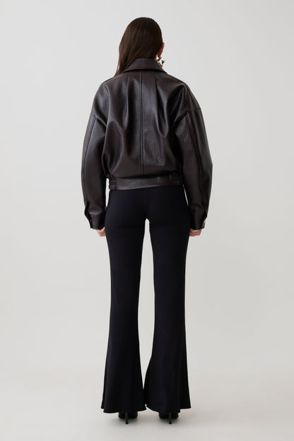 Jemma Flare Leg Pants - Black