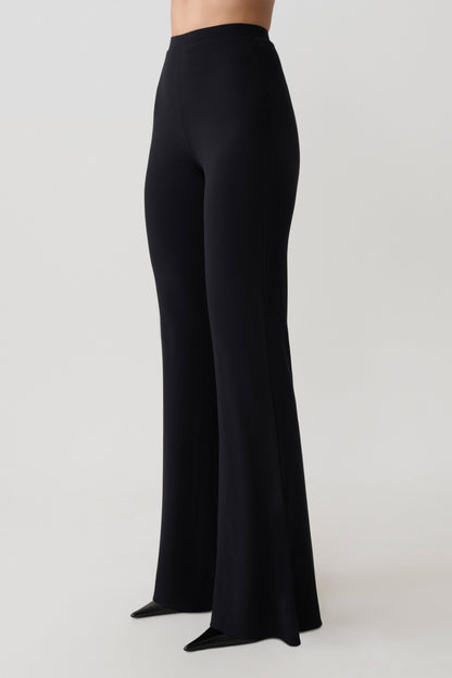 Jemma Flare Leg Pants - Black
