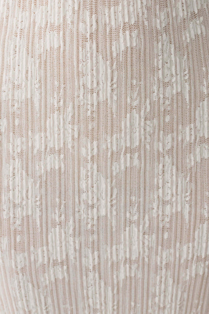Ambrose Lace Midi Dress - Ivory