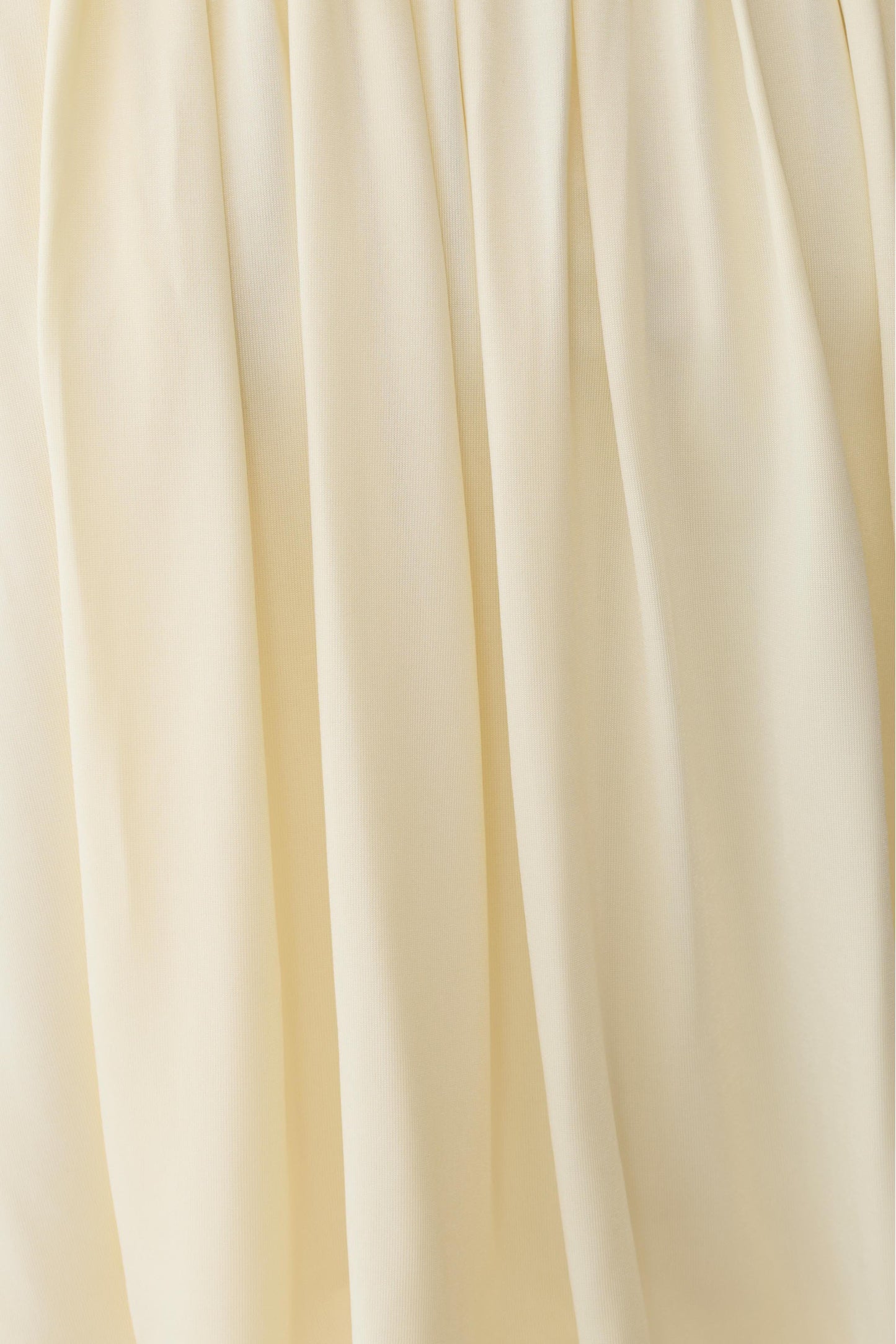 Safiya Strapless Gathered Bubble Mini Dress - Lemon
