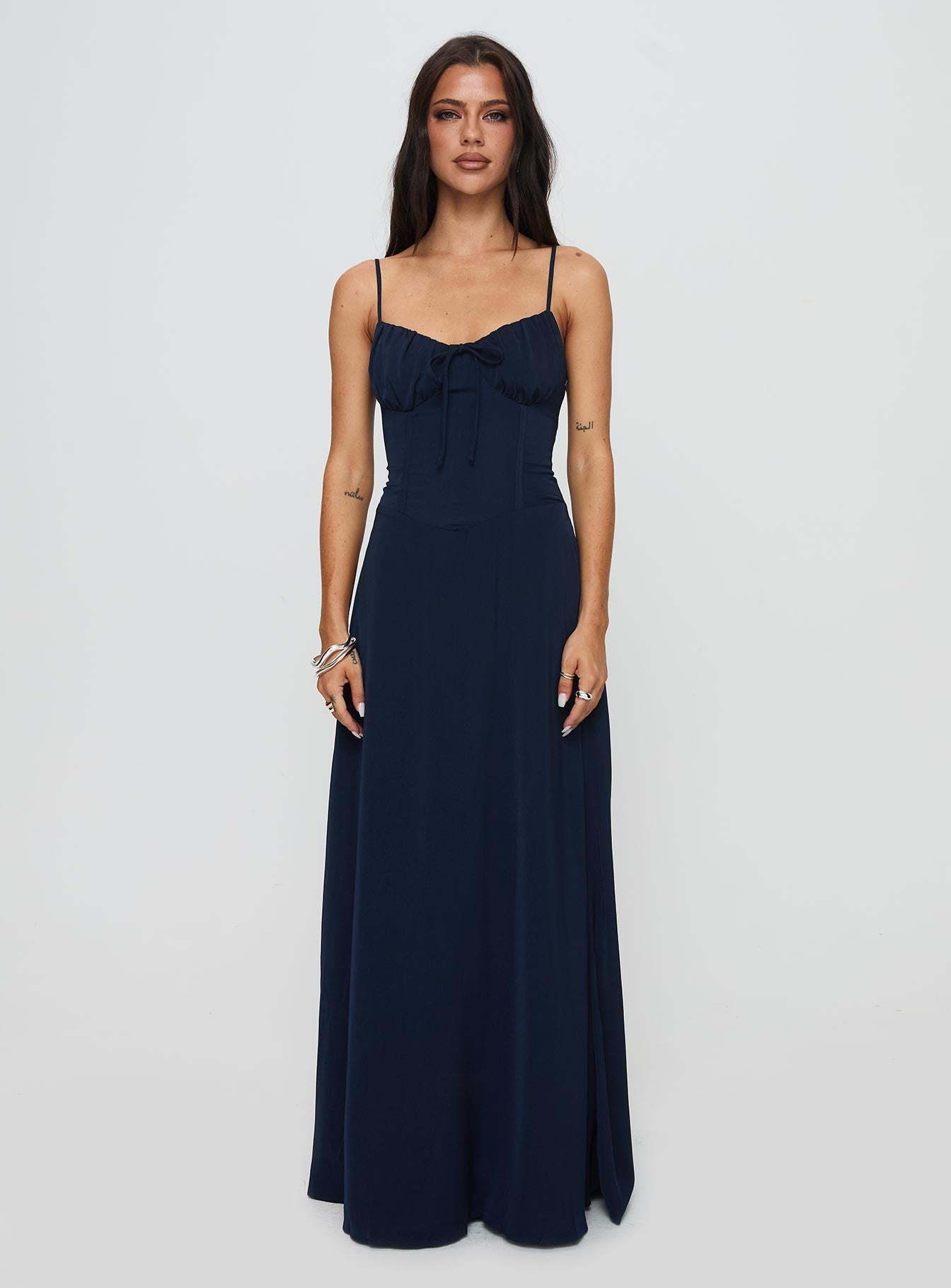 Members Only Maxi Dress Navy