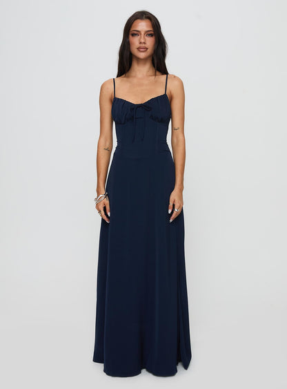 Members Only Maxi Dress Navy