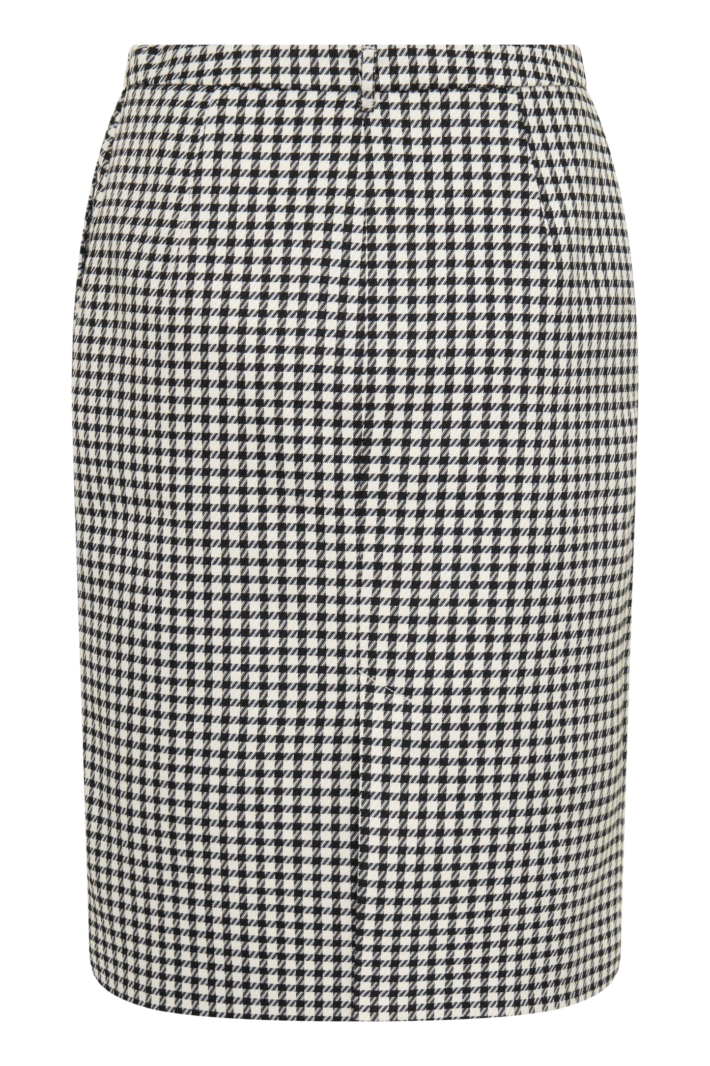 Amelie Tweed Midi Skirt - Houndstooth