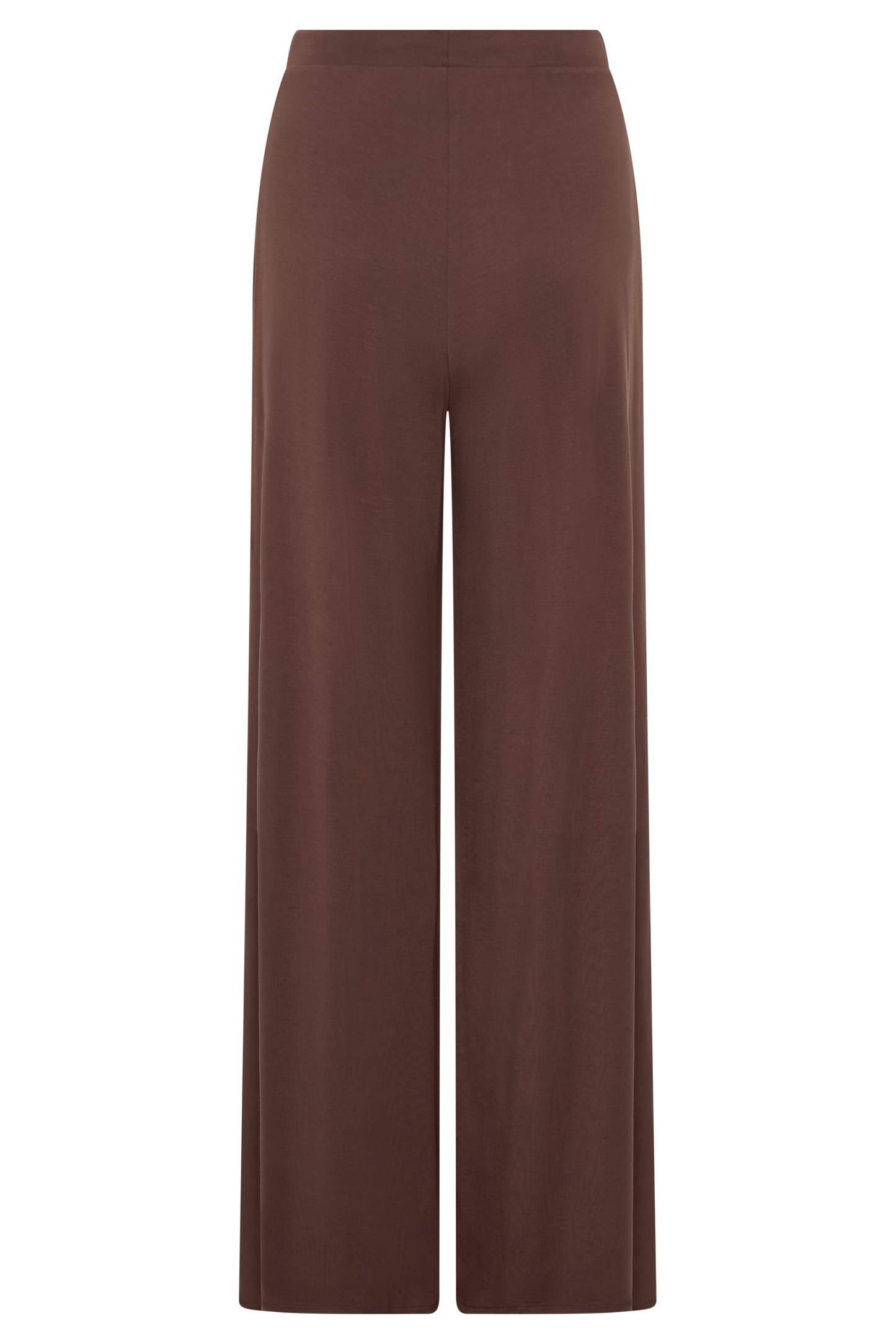 Dewi Wide Leg Modal Pants - Chocolate