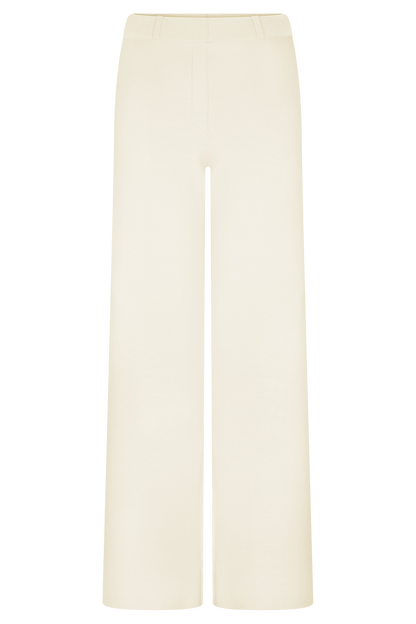 Lauren Knit Trouser - Ivory