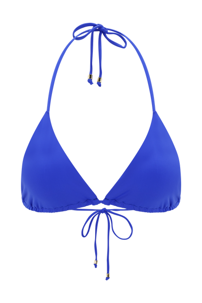 Marquise Bikini Top - Cobalt