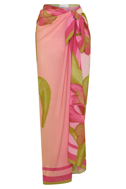 Nena Printed Sarong - Camillea Flower Print