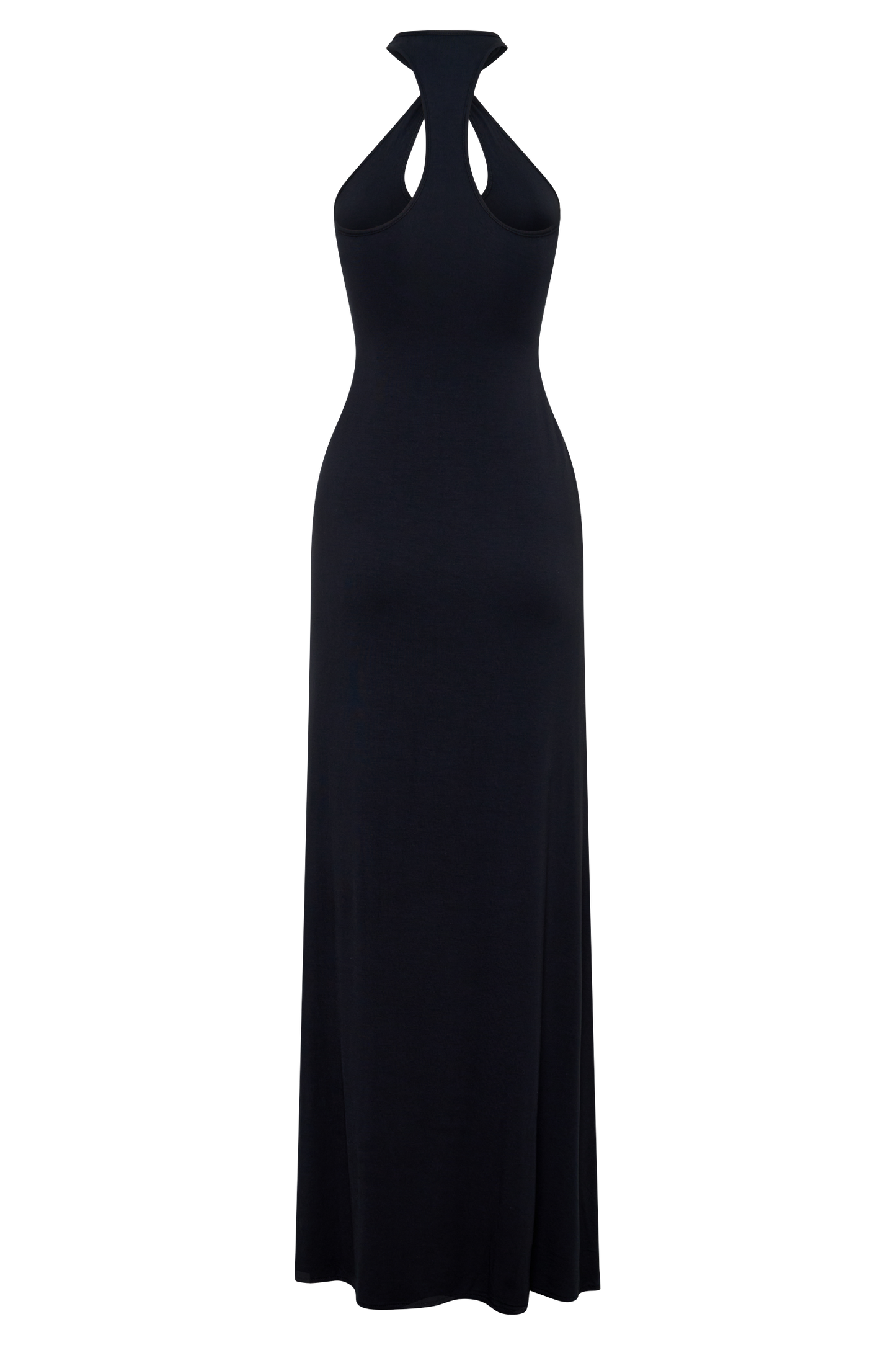 Ramona Modal Maxi Dress With Hardware - Black