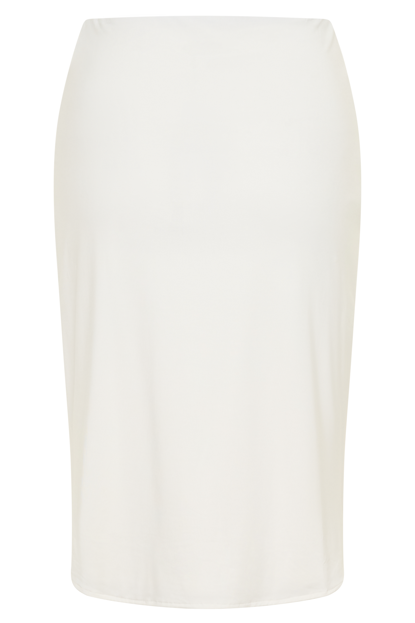 Greer Knee Length Skirt - White