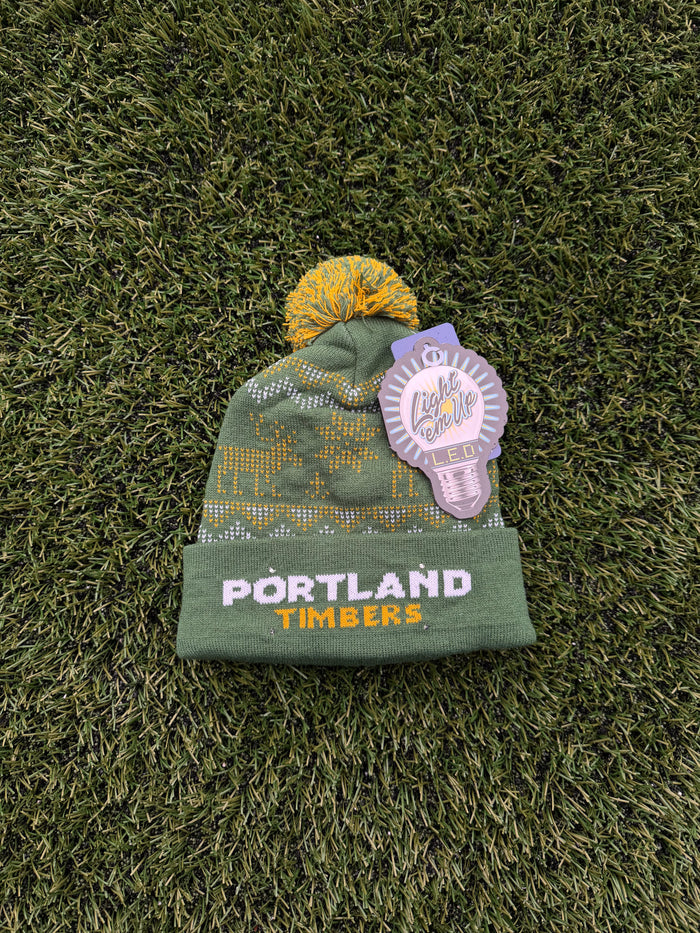 PORTLAND TIMBERS FC UGLY LIGHT UP BEANIE