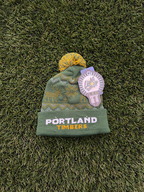 PORTLAND TIMBERS FC UGLY LIGHT UP BEANIE