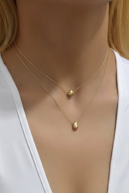Larna Layered Necklace - Gold