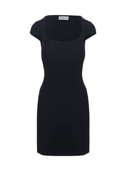 Ravenna Mini Dress Black