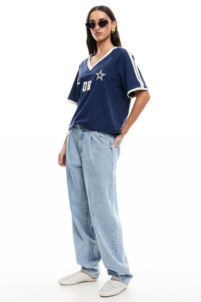 LIONESS Spectate Top Indigo