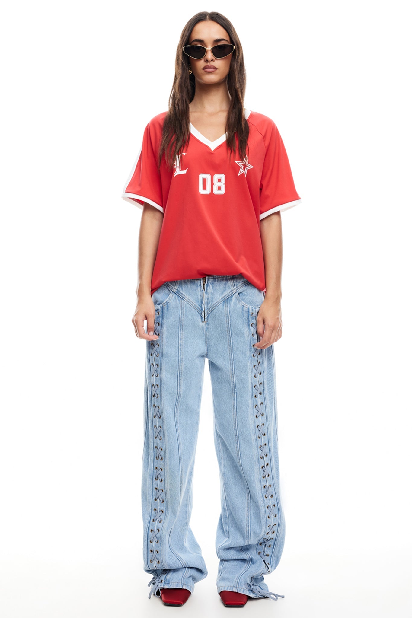 LIONESS Spectate Top Red