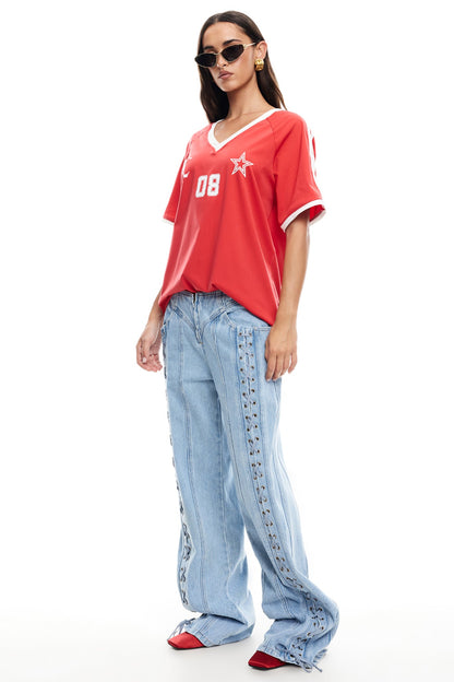 LIONESS Spectate Top Red