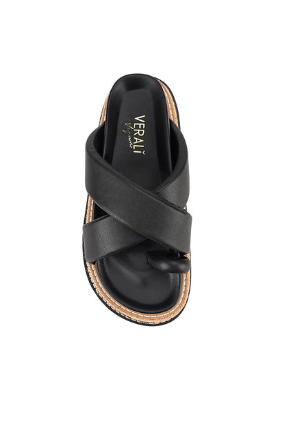 Thelma Flatform Slides - Black