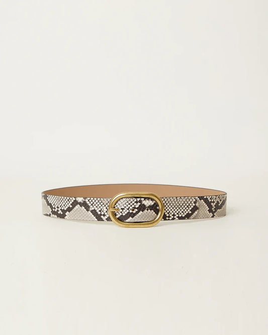 B-Low The Belt Kian Python-skinnbälte NWT