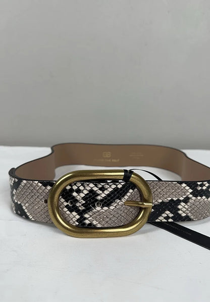 B-Low The Belt Kian Python-skinnbälte NWT