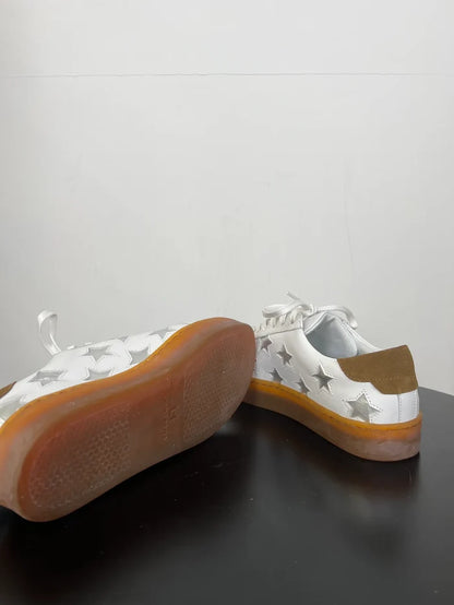 Blankens The Elin Silver Star Sneakers