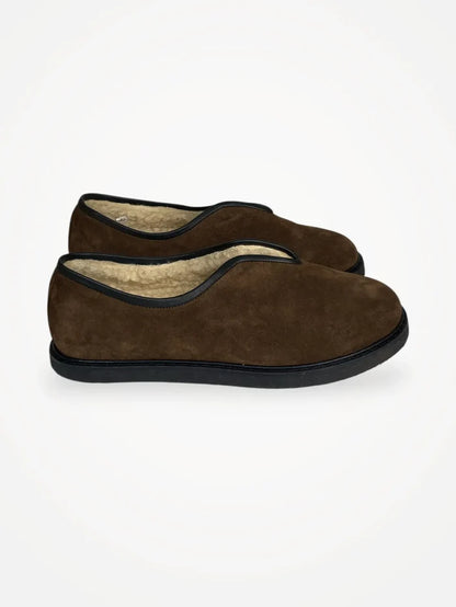 Blankens The Malin Warm Brown-skinnskor NWT