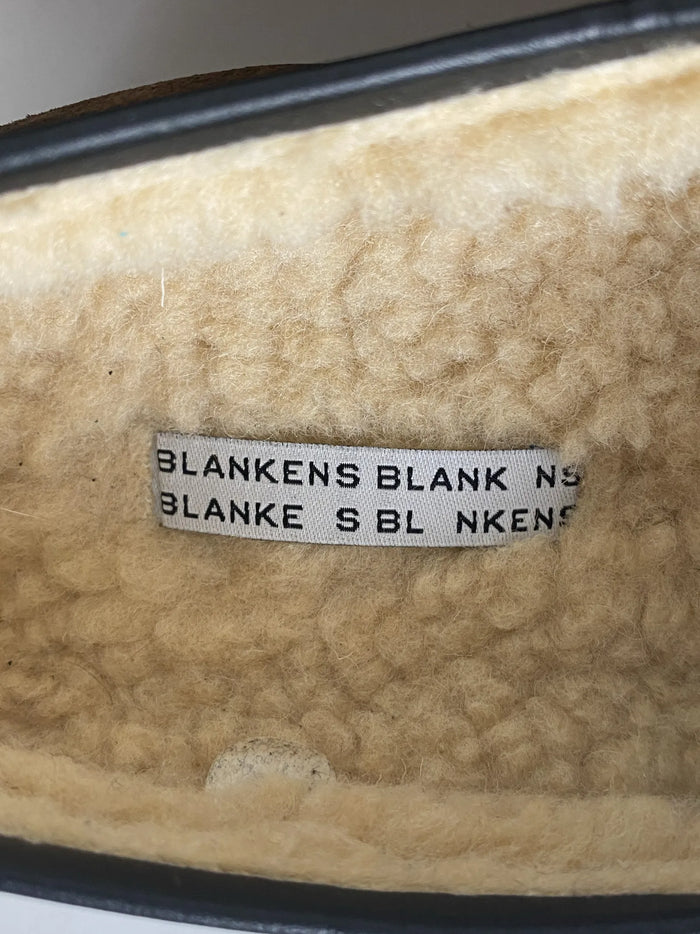 Blankens The Malin Warm Brown-skinnskor NWT