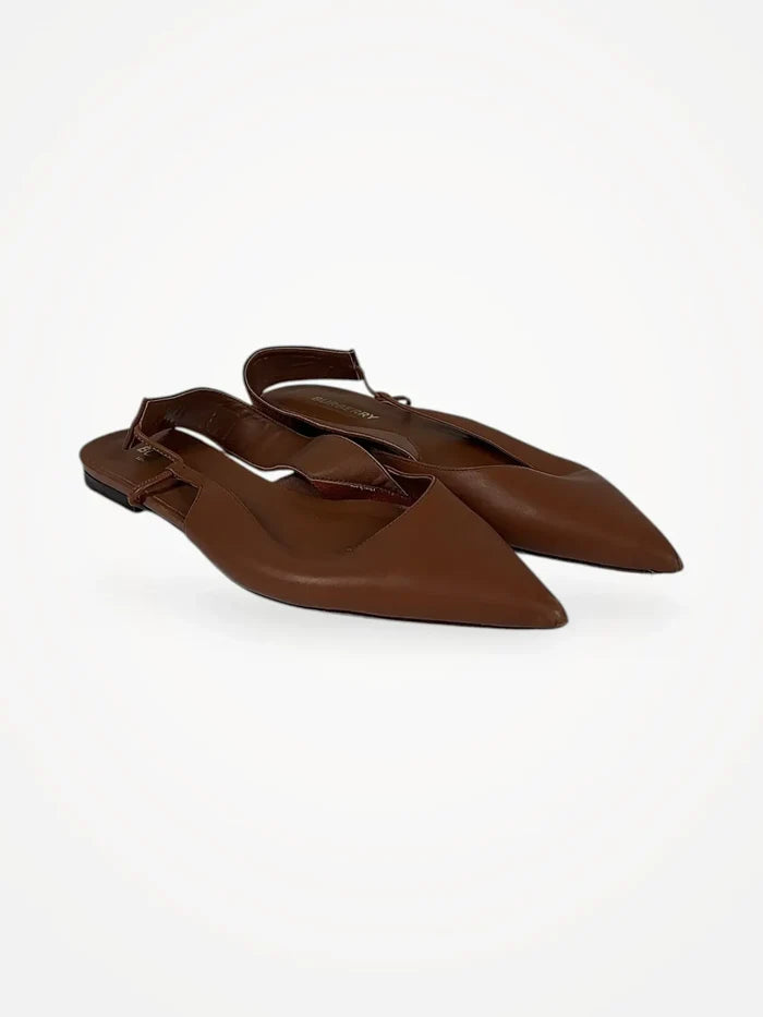 Burberry-skinnballerinaskor