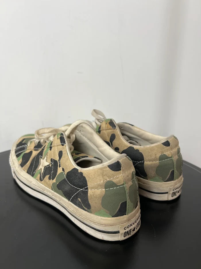 Converse One Star Ox Archive Print Remixed Shoes-sneakers