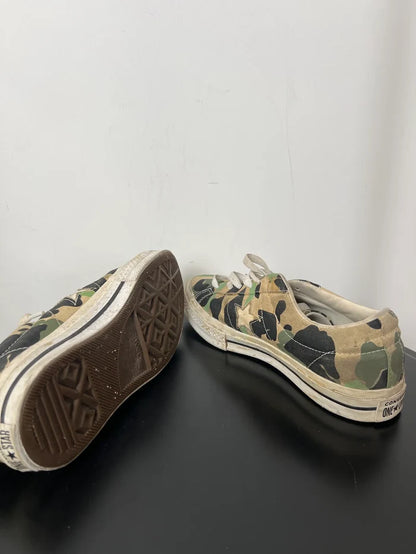 Converse One Star Ox Archive Print Remixed Shoes-sneakers