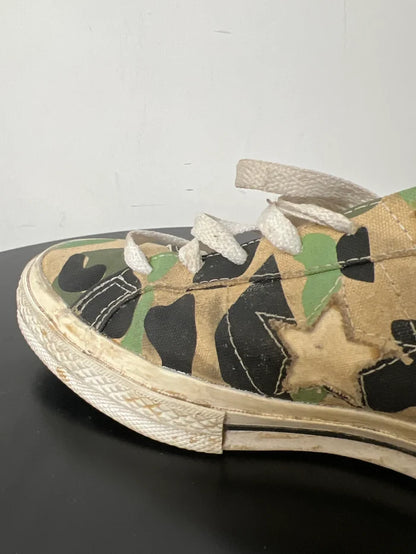 Converse One Star Ox Archive Print Remixed Shoes-sneakers