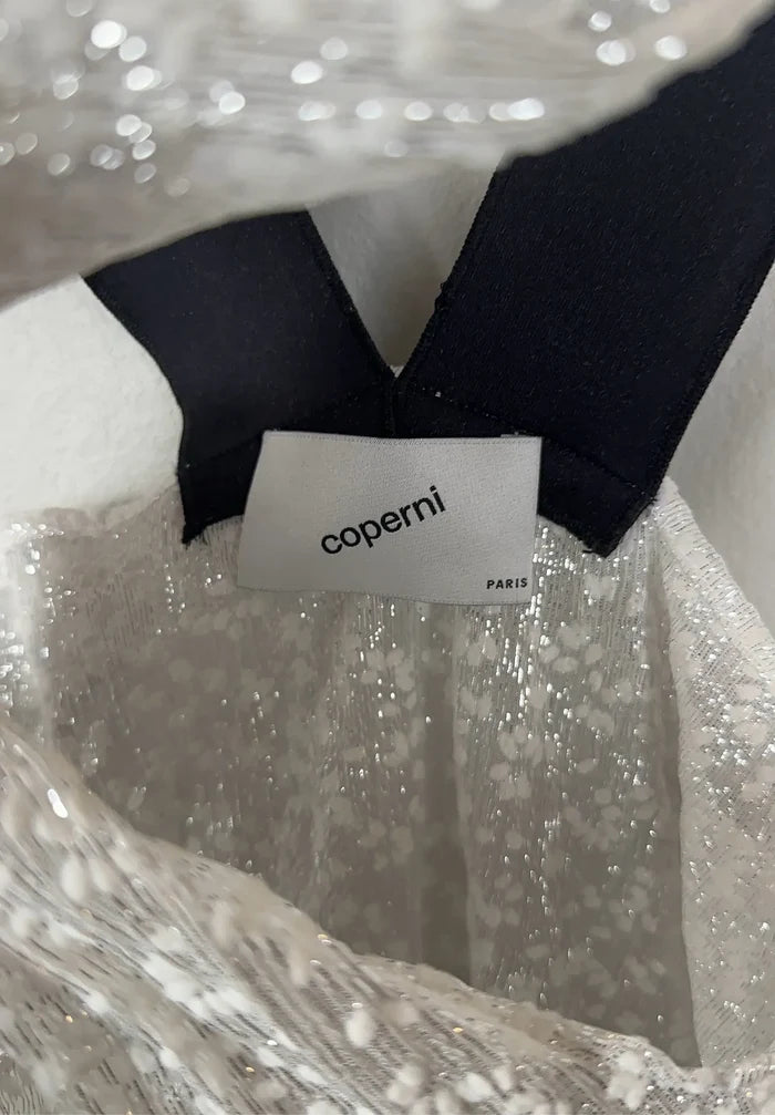 Coperni-sidenklänning