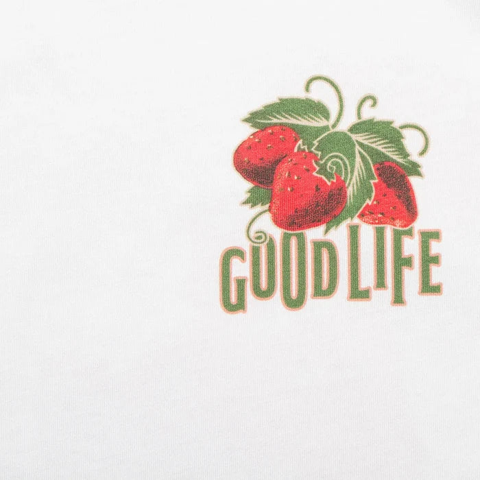 Crest Strawberry Good Life - Tshirt - White